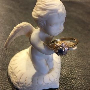 💙Vintage Gold/Sapphire ring💙